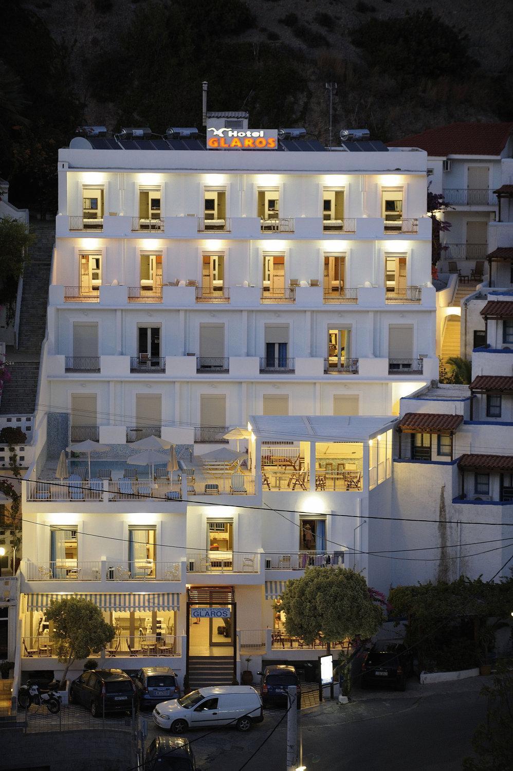 Glaros Hotel Apartment Agia Galini Exterior foto